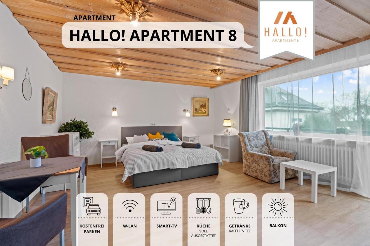 Sehr Gemuetliche Ferienwohnung In Bester Lage Mit Grossem Sonnenbalkon L Innenstadtnaehe L 1 Minute Zum Bahnhof L Kueche L Tv L Free-Wlan L Willkommen Im Hallo!-Apartment 8 Bad Wörishofen Eksteriør bilde