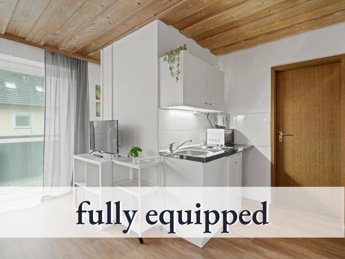 Sehr Gemuetliche Ferienwohnung In Bester Lage Mit Grossem Sonnenbalkon L Innenstadtnaehe L 1 Minute Zum Bahnhof L Kueche L Tv L Free-Wlan L Willkommen Im Hallo!-Apartment 8 Bad Wörishofen Eksteriør bilde