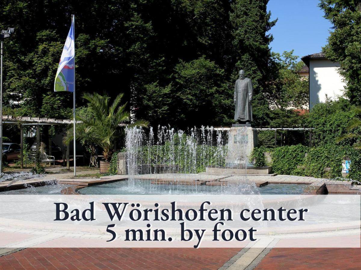 Sehr Gemuetliche Ferienwohnung In Bester Lage Mit Grossem Sonnenbalkon L Innenstadtnaehe L 1 Minute Zum Bahnhof L Kueche L Tv L Free-Wlan L Willkommen Im Hallo!-Apartment 8 Bad Wörishofen Eksteriør bilde