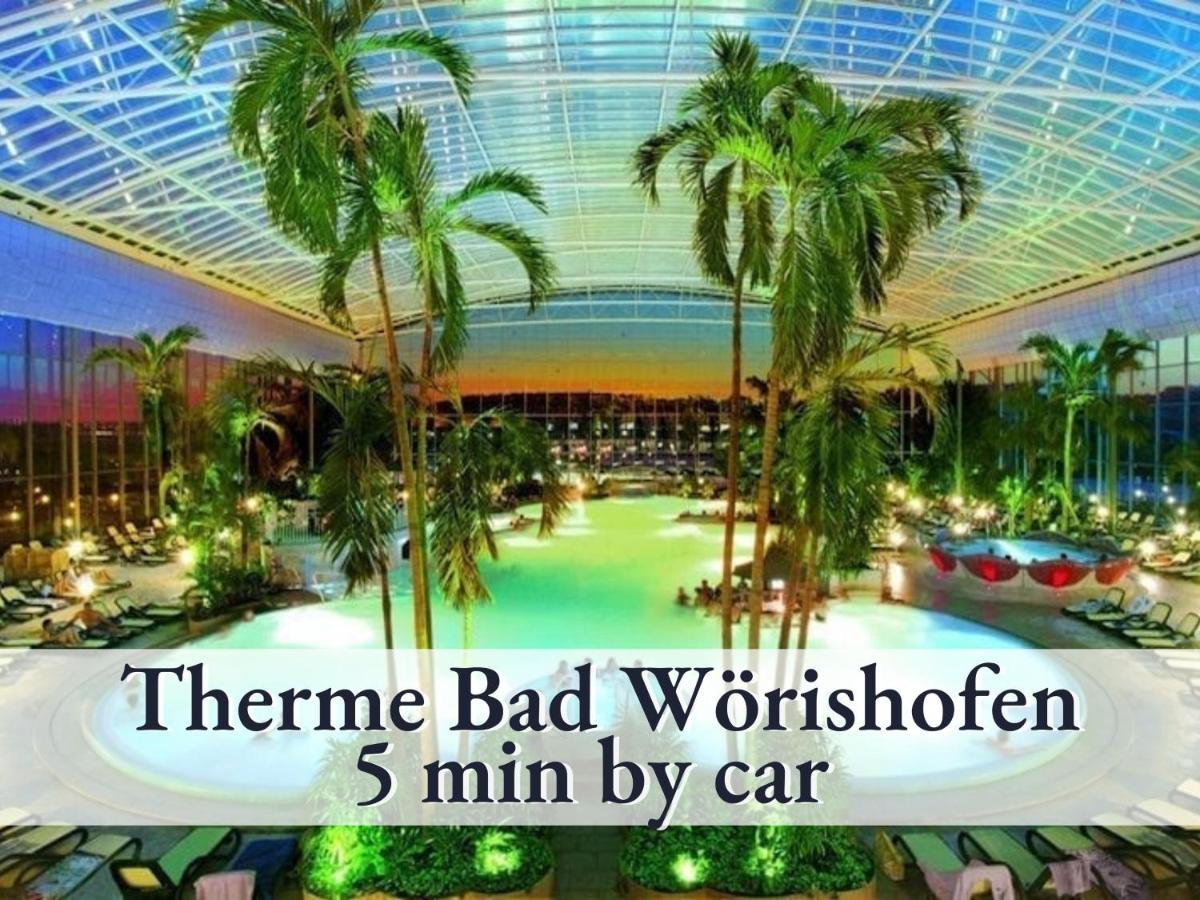 Sehr Gemuetliche Ferienwohnung In Bester Lage Mit Grossem Sonnenbalkon L Innenstadtnaehe L 1 Minute Zum Bahnhof L Kueche L Tv L Free-Wlan L Willkommen Im Hallo!-Apartment 8 Bad Wörishofen Eksteriør bilde